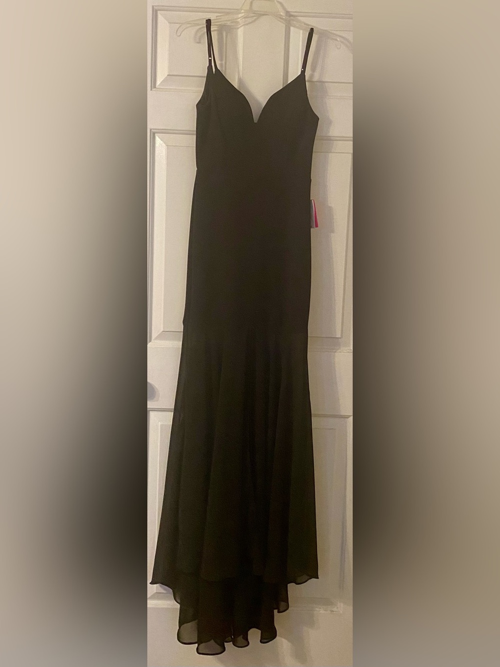 belk Black Maxi Dress with Spaghetti Straps